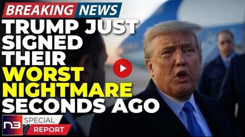 🚨BREAKING: What Trump Did In His First Hour Today Made The Entire Deep State Start Ugly Crying Liv..