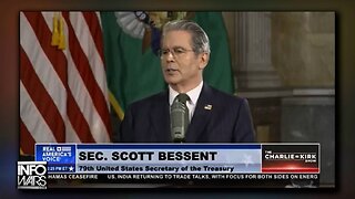 BREAKING VIDEO: Sec. Scott Bessent Says The US Treasury Department Is Targetting