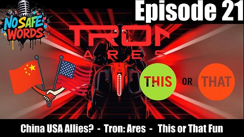 EP 21: Israeli Peace Deal Shock 🌍 | China as a U.S. Ally? 🤝 | Drake Trial Ends | Tron: Ares Review 🚀