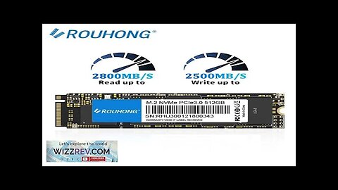 ROUHONG SSD NVMe M2 128GB 256GB 512GB 1TB 2TB Ssd 2280 M.2 Review