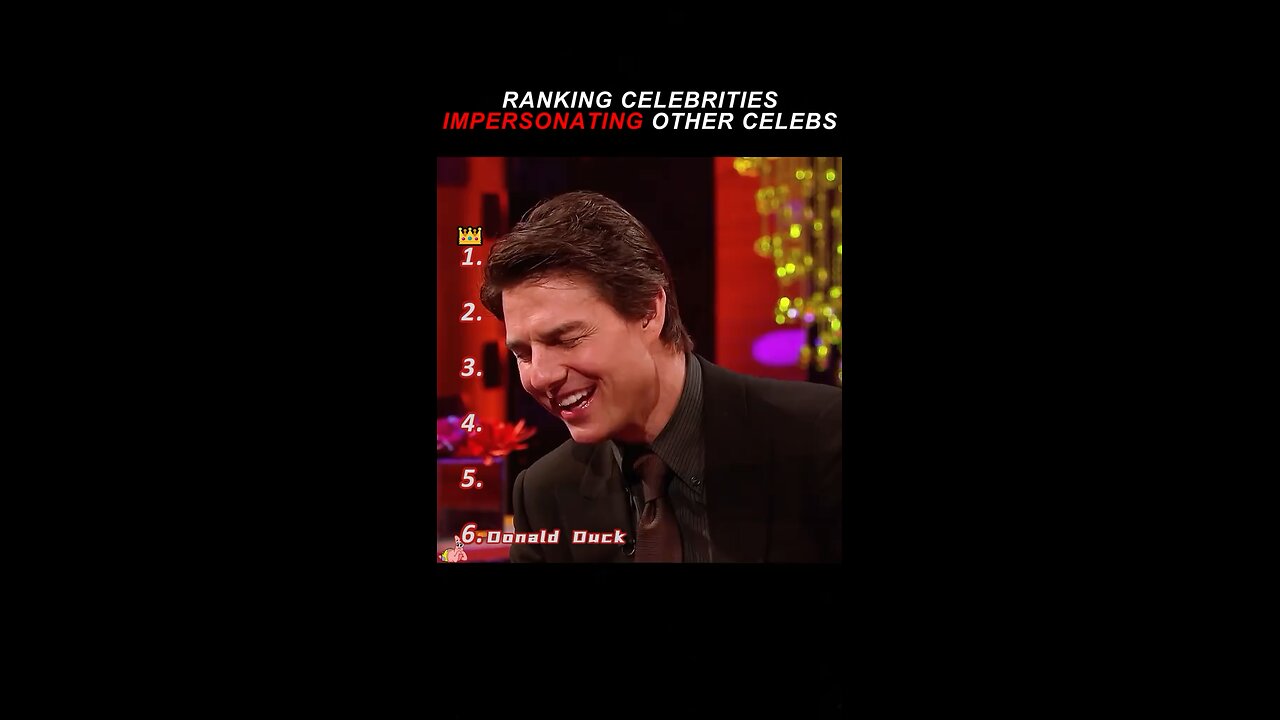 Ranking celebrities impression