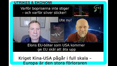 Utrikes & Ekonomi 71: Kriget USA-Kina pågår i full skala