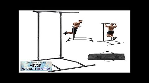 VEVOR Power Tower Dip Station 2-Level Height Adjustable Pull Up Bar Stand Review