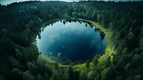 Why Are These Lakes Perfect Circles? Tundra’s Hidden Forces
