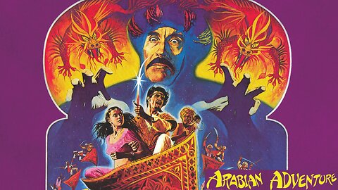 Arabian Adventure (1979) Christopher Lee, Milo O'Shea, Oliver Tobias, Emma Samms