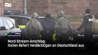 Nord-Stream-Anschlag: Italien liefert Verdächtigen an Deutschland aus