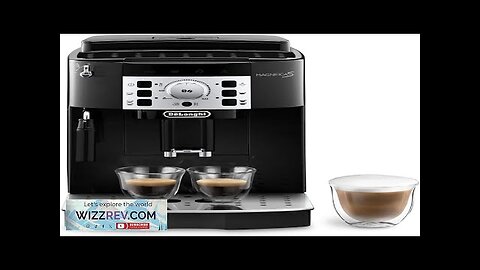 coffee machine with an adjustable grinder manual cappuccino maker for brewing espresso Review