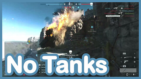 no tanks.