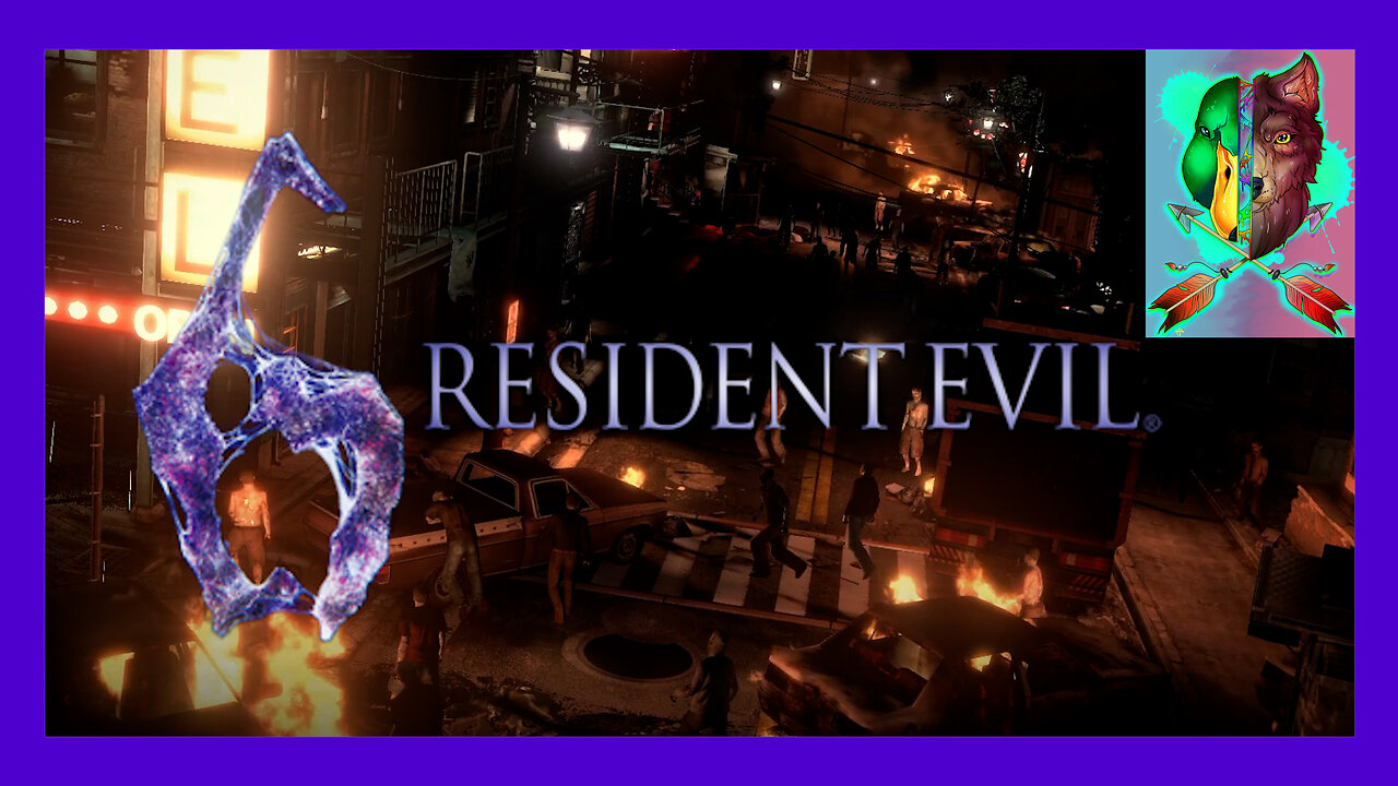 Resident Evil 6 Leon’s Campaign Episode 2 |The Wheels on the Bus Go Round and Round
