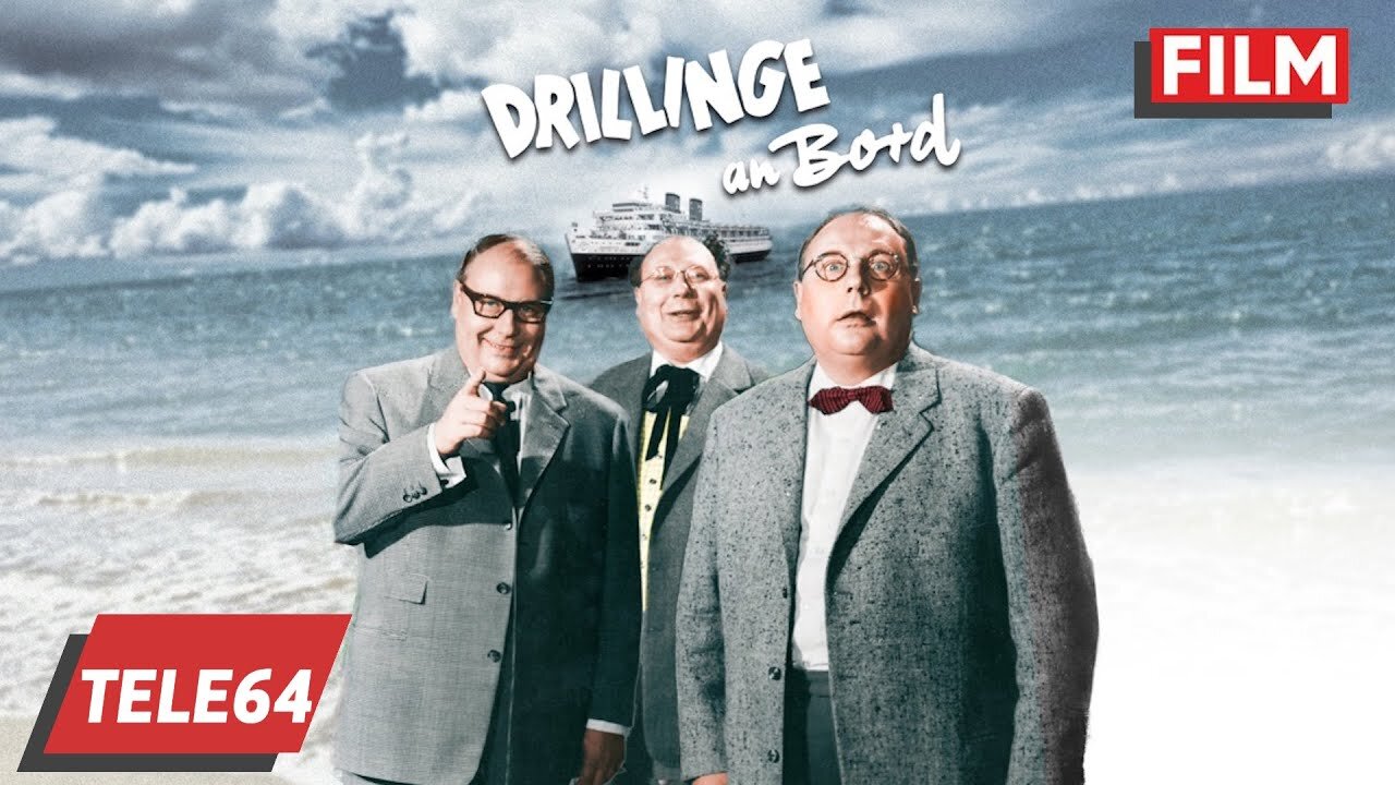 Drillinge an Bord 1959 - mit 3x Heinz Erhardt
