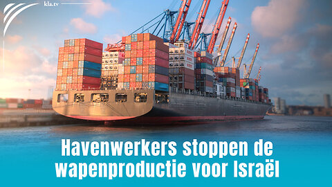 Vrede scheppen zonder wapens: Havenwerkers stoppen de wapenproductie voor Israël