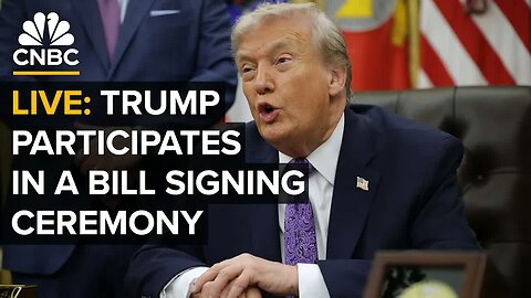 LIVE: President Trump participates in a bill signing ceremony at the White House — 12/12/2025