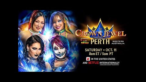 Rhea Ripley & IYO SKY vs. The Kabuki Warriors Crown Jewel 2025 Hype Package