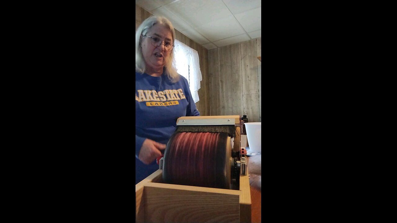Combining Colors on the Drum Carder 01-01-25
