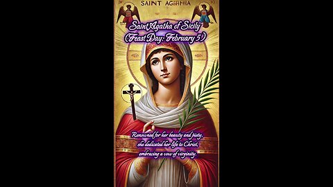 #SaintAgathaofSicily