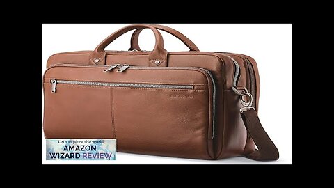 Samsonite Unisex-Adult Classic Leather Toploader Briefcase Review