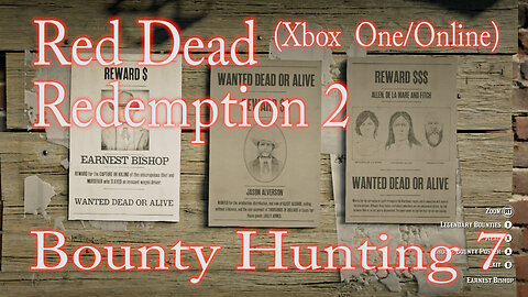 Red Dead Redemption 2 (Xbox One/Online) Bounty Hunting 7