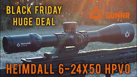 High-Powered Optic Unboxing! Gunnr HEIMDALL 6-24x50 HPVO | Save 10% w/ Code CNP10