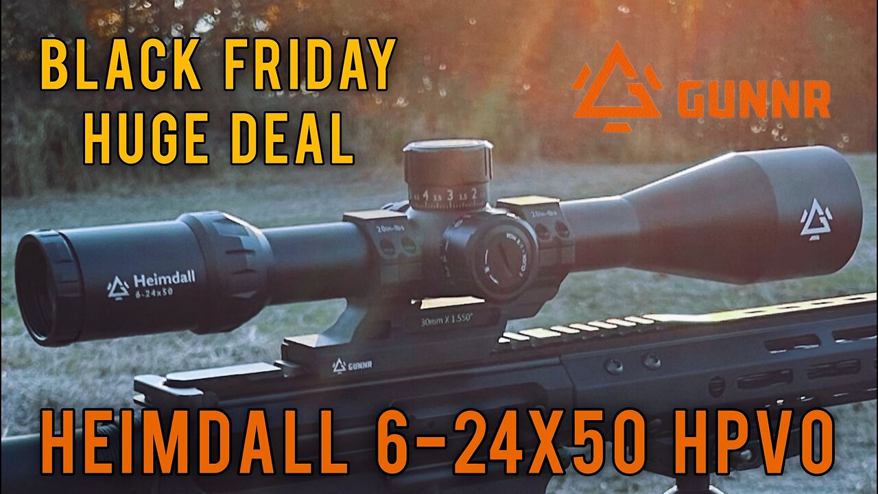 High-Powered Optic Unboxing! Gunnr HEIMDALL 6-24x50 HPVO | Save 10% w/ Code CNP10