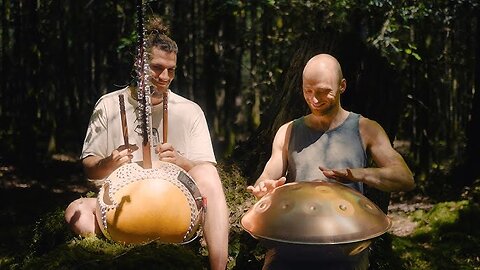 1 Hour Handpan & Kora Healing Sound Journey | Deep Meditation, Stress Relief & Inner Peace