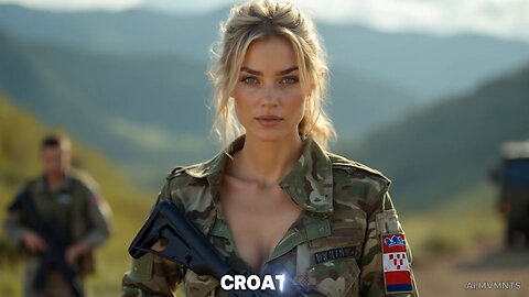 Countries as beautiful soldiers