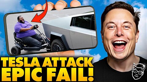 Tesla Attack FAILS: Libs Try to Attack Teslas, INSTANT REGRET
