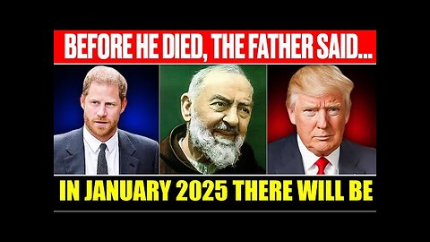 Padre Pio’s Final 3 PREDICTIONS Shock All CHRISTIANS! | URGENT MESSAGE