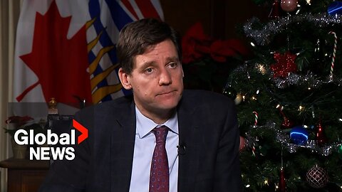 Year in review: BC Premier David Eby discusses Trump, drug decriminalization and family traditions