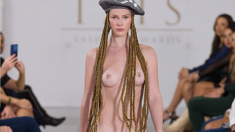 lsis Fashion Awards 2022 - part 2 ( Nude Accessory Runway Catwalk Show ) Global Hats