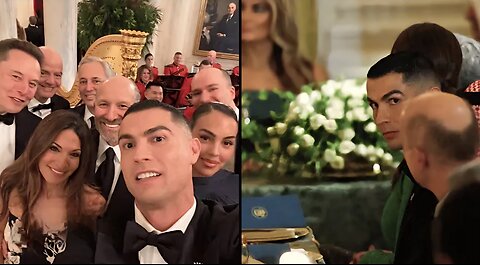 Ronaldo & Musk at White House Meet Saudi's MBS, Frenzy Moments From Trump’s Black-Tie Dinner