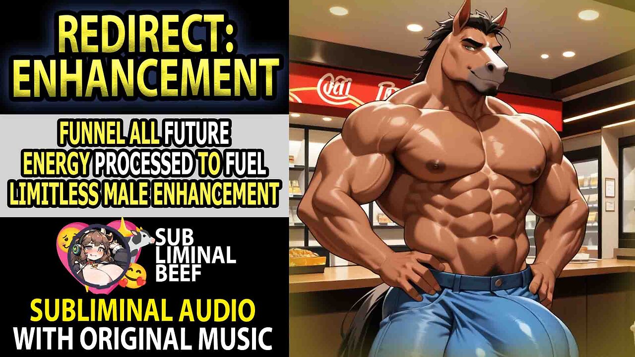 🔀 REDIRECT: ENHANCE 🔀 All Excess Energy Becomes Converted to Limitless Male Enhancement Subliminal