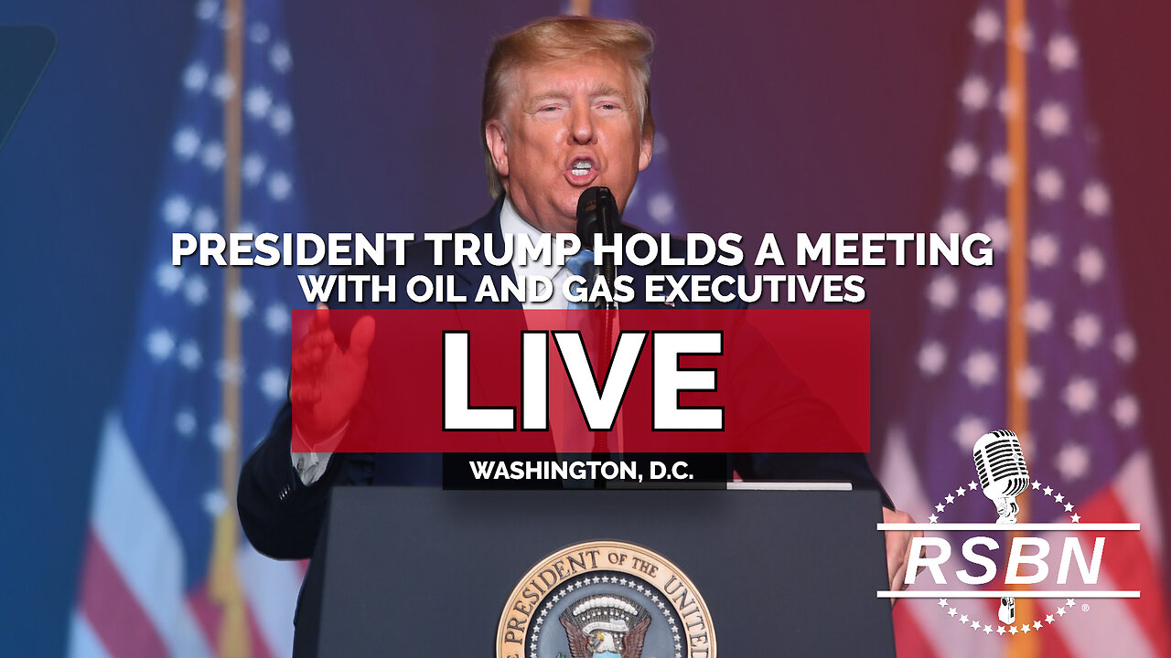 LIVE: President Trump Holds a Meeting with Oil and Gas Executives - 01/09/26