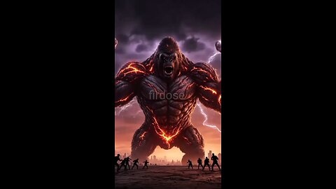 Most POWERFUL Gorilla That Nearly Destroyed Humanity with Fire and Lightning ⚡🔥🦍