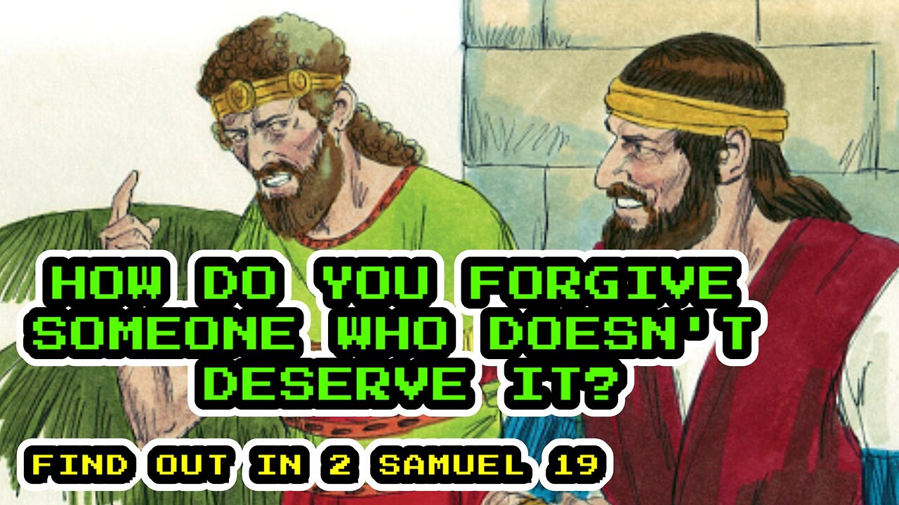How Do You Forgive Someone Who Doesn't Deserve It?
