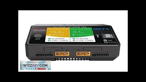 HOTA D6 Pro AC 200W DC 650W 15A*2 Dual Channel Lipo Charger Review