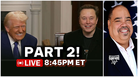 WATCH PART 2 LIVE: PRESIDENT DONALD TRUMP & ELON MUSK INTERVIEW WITH SEAN HANNITY!