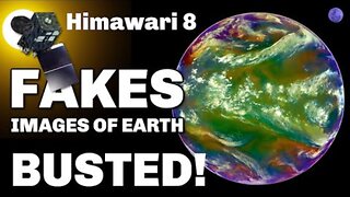Himawari 8 Japanese weather satellite FAKE photos 100% CONFIRMED!
