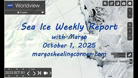 Sea Ice Weekly Report with Margo (Oct. 1, 2025)