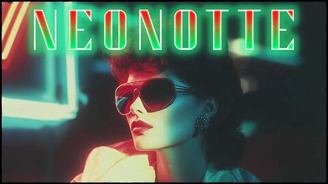 Neonotte 🌌 Italo Disco Night Drive Mix | Dark Disco, Synthwave, Club Noir