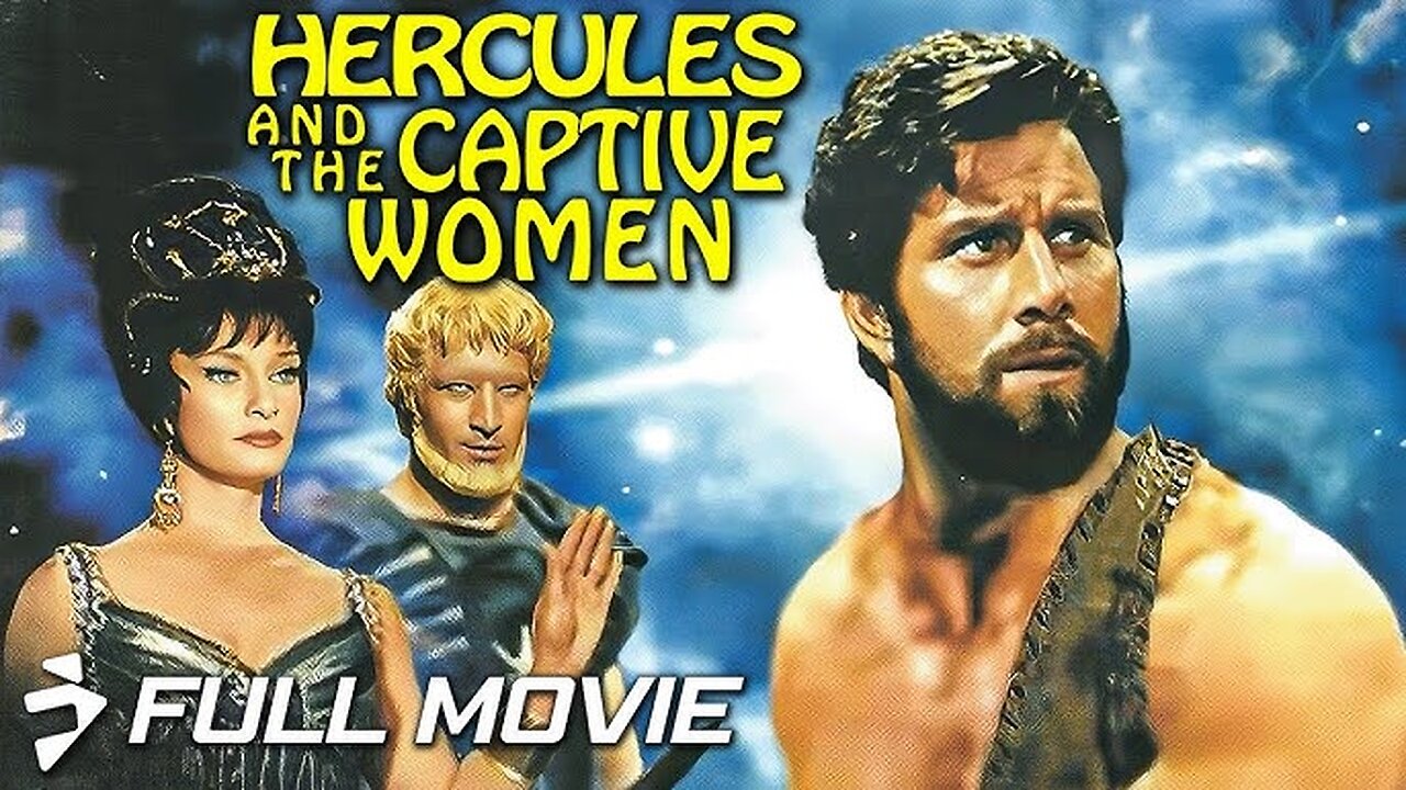 Hercules and the Conquest of Atlantis –Or– Hercules and the Captive Women (1961 Full Movie) | Adventure-Fantasy/Sword-and-Sandal | Reg Park, Fay Spain, Ettore Manni, Luciano Marin.