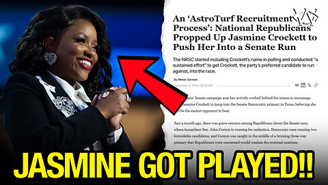 Jasmine Crockett GOT PLAYED!!