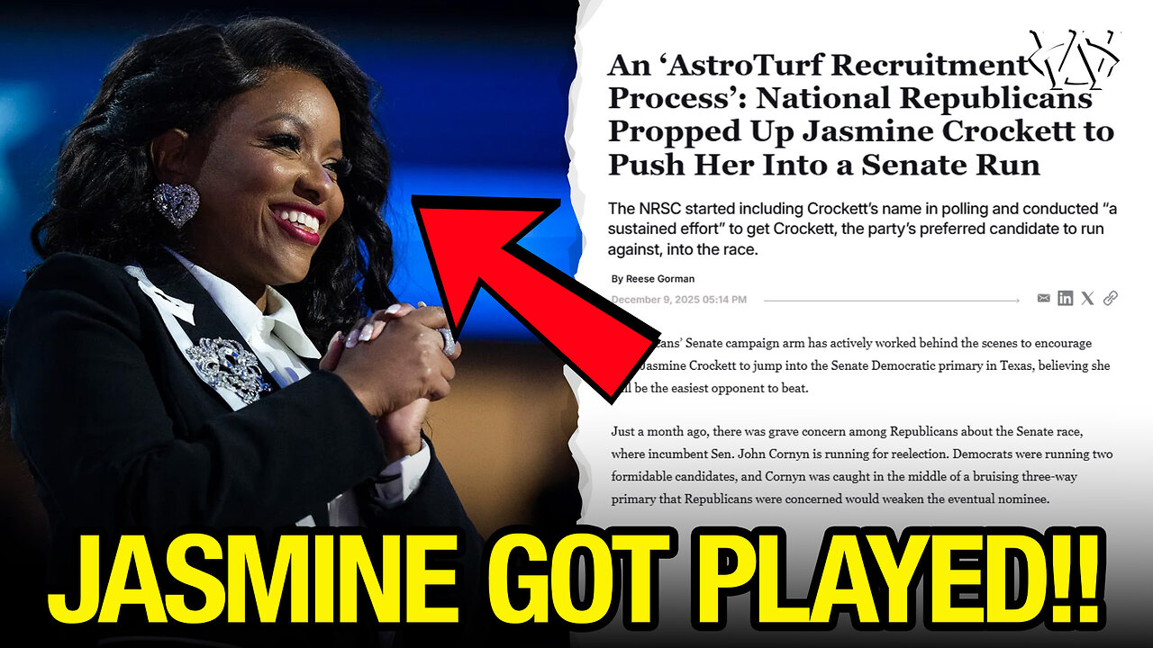 Jasmine Crockett GOT PLAYED!!