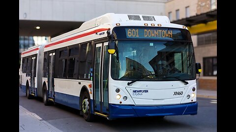 New Flyer XN60 Articulated bus