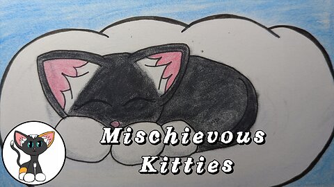 Mr. Fluffles on a Cloud