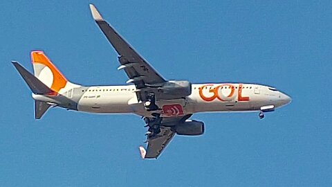 Boeing 737-800 PR-GGM coming from Salvador to Fortaleza