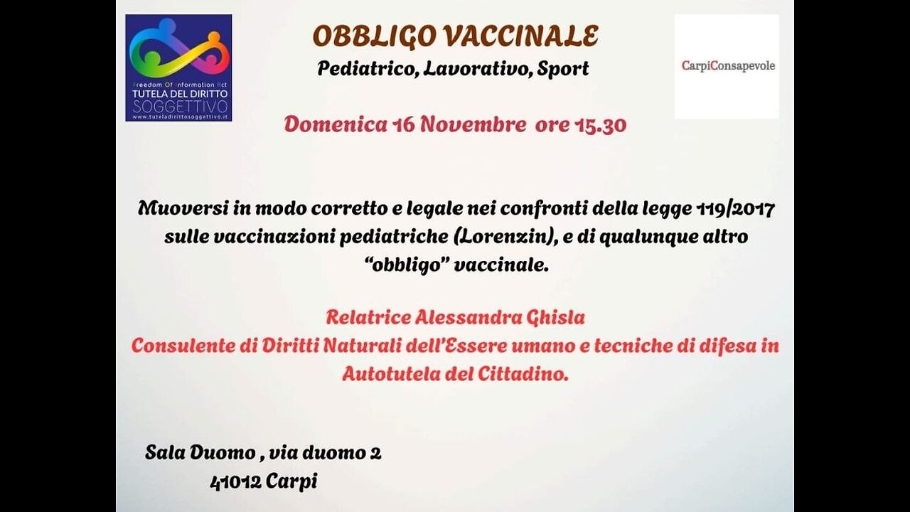 Carpi 16.11.2025 - Alessandra Ghisla Pt. 1