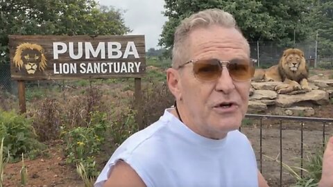 HOT 🥵 TIME IN AFRICA🦁PUMBA LION RESCUE SANCTUARY 🦁 MBOBEKA 🦁