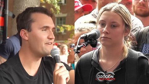 CHRISTIAN College students DEFENDS ab**tion and gets SLAMMED by Charlie Kirk