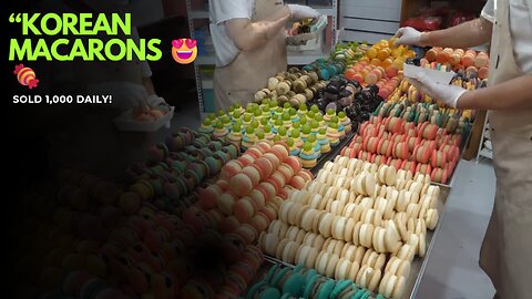 Awesome! Making Korean-Style Macarons Sold 1,000 Pieces a Day 😍🍬 | Taste of Pakistan TV