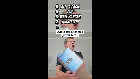 Jynxzi top 5 fanmail Jynxzi items